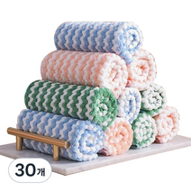 블루리빙 무독성 빨아쓰는 행주 랜덤, 30개