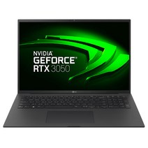 LG 그램16 RTX3050, 옵시디안 블랙, 코어i7, 512GB, 16GB, WIN11 Home, 16Z90R-EA7CK