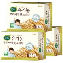 순작 유기농 우리아이 첫 보리차 160g, 보리, 3개