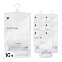 생활공작소 대용량 옷걸이형 제습제 본품, 200g, 16개