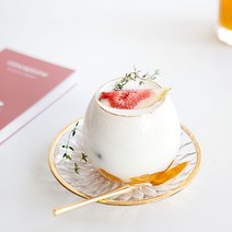 니코트 gold crystal 어반글라스 컵 short 350ml, 혼합 색상, 1개