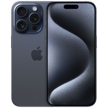 Apple 정품 아이폰 15 Pro 자급제, 블루티타늄, 256GB