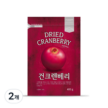 리치팜너트 건크렌베리, 400g, 2개
