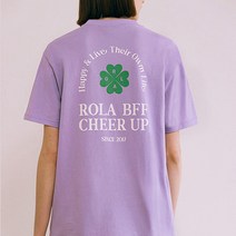 로라로라 여성용 ROLA BFF CHEER UP 반팔 티셔츠