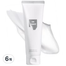 아임유니 모이스처 버블 페이스 폼 클렌징, 120g, 6개