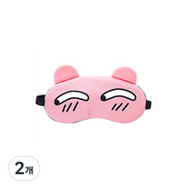 귀여운 표정 안대 1 부끄 핑크, 1개입, 2개