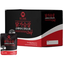 미트리 닭가슴살 크리스피칩 스파이시, 25g, 10개