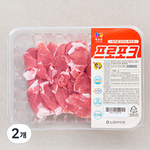 목우촌 프로포크한돈 앞다리 찌개용 (냉장), 500g, 2개