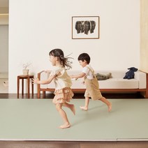 에코폼 맘편한매트 오리지널 퍼즐매트, 세이지 카키, 24개