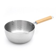 리센시아 IH 함마톤 스텐 라면 편수 냄비, 20cm, 혼합색상