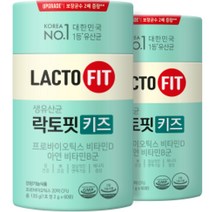 락토핏 키즈 60포, 120g, 2개