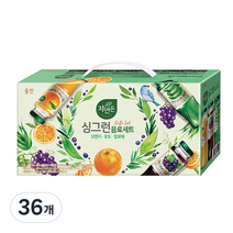 자연은 싱그런 음료세트, 180ml, 36개