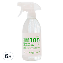 위드슬립 천연 피톤치드 100 건타입, 500ml, 6개