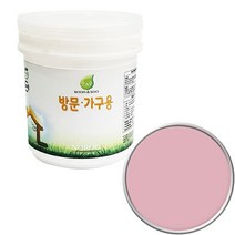 순앤수 방문 가구용 페인트 1L, 엔틱핑크 NR1001