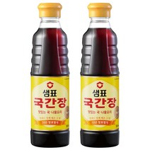 샘표 국간장, 500ml, 2개