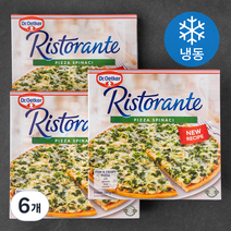 닥터오트커 리스토란테 스피나치 피자 (냉동), 390g, 6개