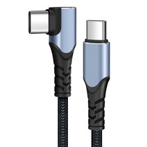 홈플래닛 PD 100W 90도 직각 CtoC 케이블, 1m, 1개