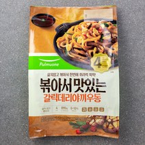 풀무원 볶아서 맛있는 갈릭 데리야끼우동 4인분, 890g, 1개