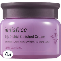이니스프리 제주 한란 인리치드 크림, 4개, 50ml