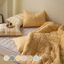 마틸라 스테이 차렵 이불베개 세트