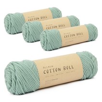 브랜드실 올뉴 코튼롤 뜨개실 4p, 70번 밀리터리, 1개