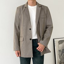 제이에이치스타일 남성용 하운드 체크 블레이져 자켓 JHROK234