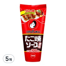 오타후쿠 타코야키 소스, 300g, 5개