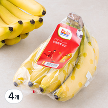 돌 바나나, 1.2kg, 4개