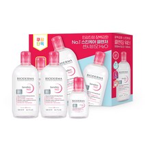 바이오더마 센시비오 클렌징 H2O 500ml x 2p + 100ml, 1세트