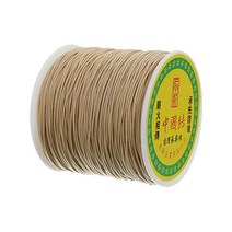 나일론 매듭실 실팔찌 만들기 0.8mm, Burly Wood, 90m