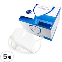 스토리빙 요리사 주방 시식 위생 마스크, 50개입, 1개, 화이트