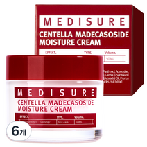 메디슈어 센텔라 마데카소사이드 모이스처 크림, 50ml, 6개