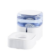 아크로 반려동물 반자동 급수식기, 화이트, 1개