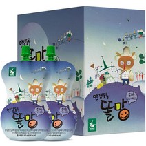 로지오가닉 안경도둑똘망 주스 80ml, 결명자 + 콩코드포도 혼합맛, 8개