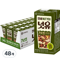연세 넛유 7넛츠, 190ml, 48개