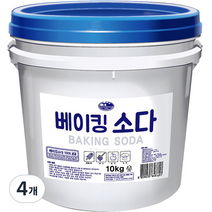 크린테크 베이킹소다 바스켓, 10kg, 4개