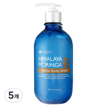 포고니아 히말라야 모링가 네이티브 바디워시, 500ml, 5개