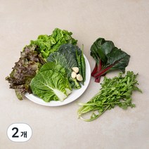 국내산 알찬 모둠채소, 400g, 2개