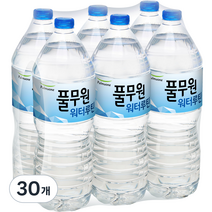 풀무원샘물 워터루틴, 2L, 30개