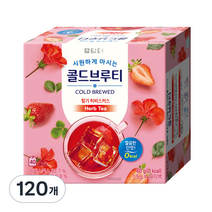 담터 콜드브루티 딸기 히비스커스, 1.5g, 120개
