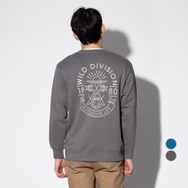 캐럿 남녀공용 그래픽 기모 맨투맨 DV02