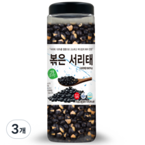 대구농산 열풍로스팅 볶은 서리태 통, 350g, 3개