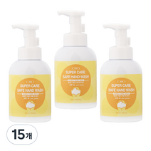 슈퍼케어 세이프 핸드워시 레몬향, 500ml, 15개