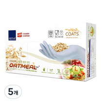 아베나 요리용 오트밀 니트릴 위생장갑 DK787OC L, 대(L), 5개