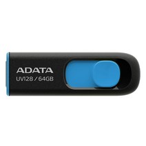 에이데이타 UV128 USB3.1 메모리 Black Blue, 64GB