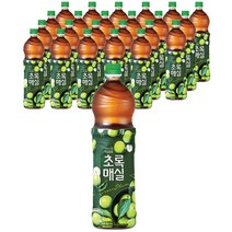 웅진 초록매실, 1.5L, 24개