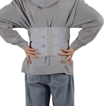 가본다 8방향 압력 허리 보호대 그레이, 1개