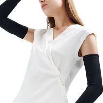진영컴퍼니 여름용 손등커버 팔토시 2P, 검정