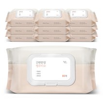 데일리워터 간편한장 행주티슈 캡형 80매, 10팩