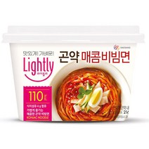 대상 라이틀리 곤약 매콤 비빔면 216.5g, 1개
